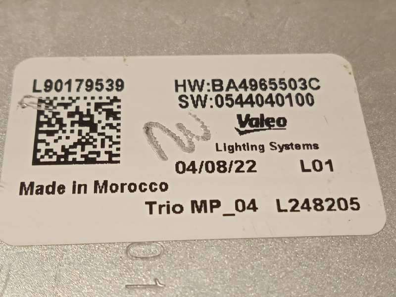 Recambio de centralita led izquierda para peugeot 3008 allure referencia OEM IAM L90179539 1656249780 - Azul 4