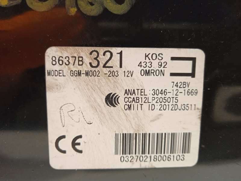 Recambio de modulo electronico para mitsubishi outlander (gf0) motion 4wd referencia OEM IAM 8637B321 - Blanco 4