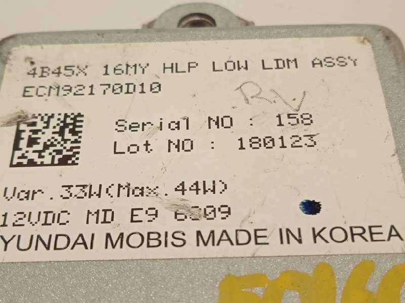 Recambio de centralita luces para mitsubishi outlander (gf0) motion 4wd referencia OEM IAM ECM92170D10 - Blanco 3