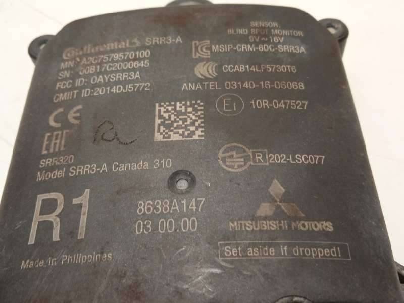 Recambio de modulo electronico para mitsubishi outlander (gf0) motion 4wd referencia OEM IAM 8638A147 - Blanco 5