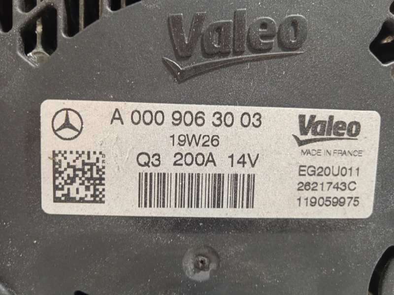 Recambio de alternador para mercedes-benz clase cla (w118) 200 d coupe referencia OEM IAM A0009063003 0009063003 EG20U011 - Negro 4