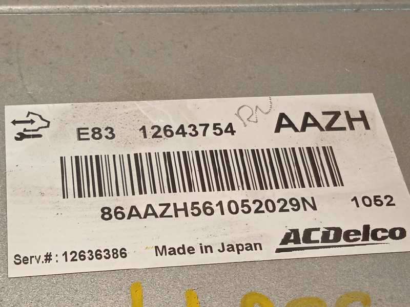 Recambio de centralita motor uce para opel meriva b 1.4 16v turbo cat referencia OEM IAM 12643754  12636386 - Gris 4