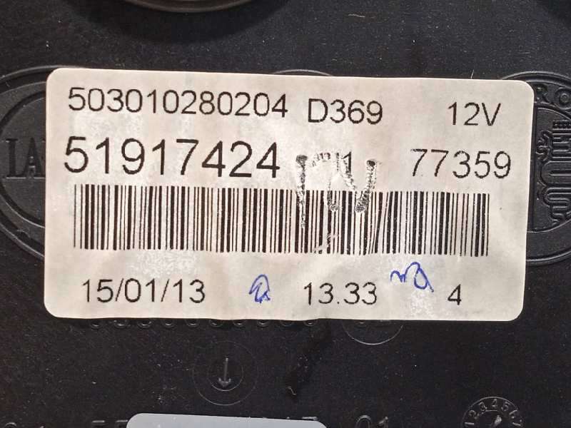 Recambio de cuadro instrumentos para fiat punto (199) 1.2 cat referencia OEM IAM 51917424  503010280204 - Blanco 5