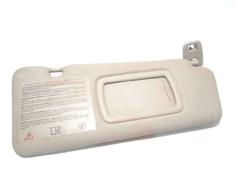 Recambio de parasol derecho para renault megane iii berlina 5 p referencia OEM IAM 964001446R  964003478R - Gris 2