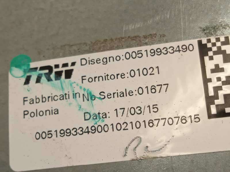 Recambio de columna direccion para fiat 500 l (330) pop star referencia OEM IAM 51993349 - Blanco 4