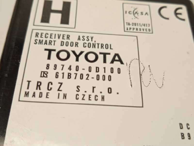 Recambio de modulo electronico para toyota yaris hybrid feel! referencia OEM IAM 897400D100 - Blanco 5