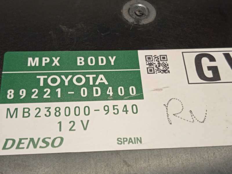 Recambio de modulo electronico para toyota yaris hybrid feel! referencia OEM IAM 892210D400  2380009540 - Blanco 4