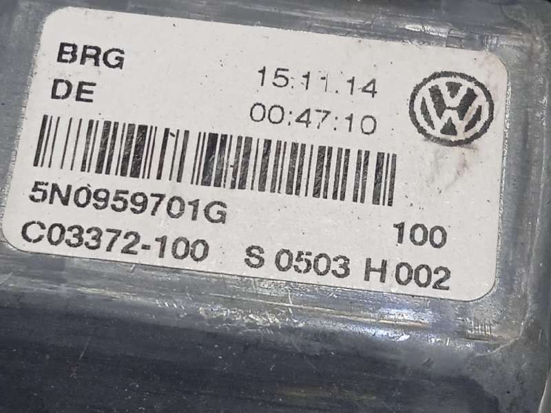 Recambio de elevalunas delantero izquierdo para volkswagen tiguan (5n2) t1 bluemotion referencia OEM IAM 5N1837729G  5N0959701G - Blanco 3