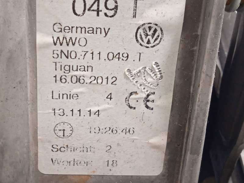 Recambio de palanca cambio para volkswagen tiguan (5n2) t1 bluemotion referencia OEM IAM 5N0711049T - Blanco 5