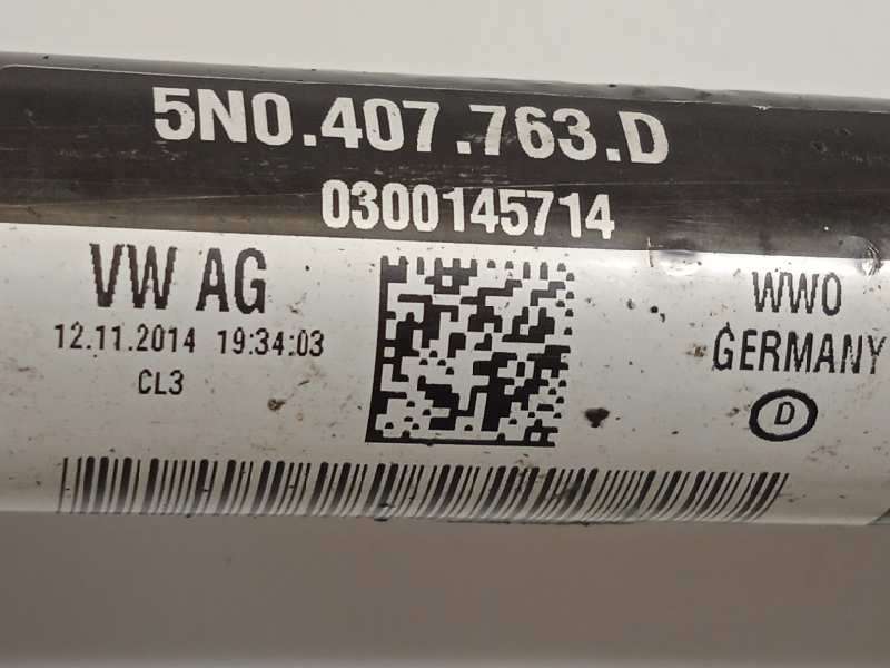 Recambio de transmision delantera izquierda para volkswagen tiguan (5n2) t1 bluemotion referencia OEM IAM 5N0407763D - Blanco 5