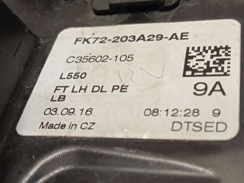 Recambio de cerradura puerta delantera izquierda para land rover discovery sport 2.0 td4 cat referencia OEM IAM FK72203A29AE - Rojo 3