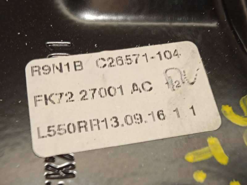 Recambio de elevalunas trasero izquierdo para land rover discovery sport 2.0 td4 cat referencia OEM IAM FK7227001AC LR126075 LR0 - Rojo 4