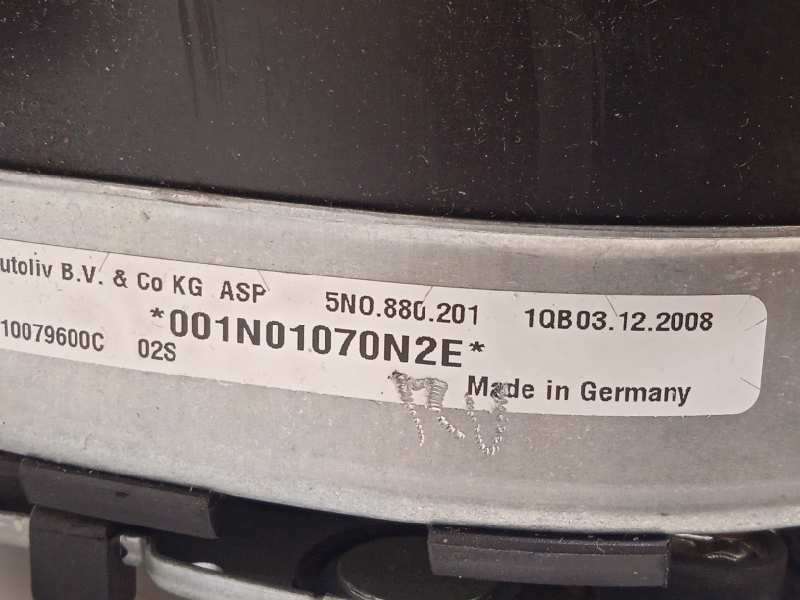 Recambio de airbag delantero izquierdo para volkswagen touran (1t2) advance referencia OEM IAM 5N0880201 5N08802011QB - Gris 4