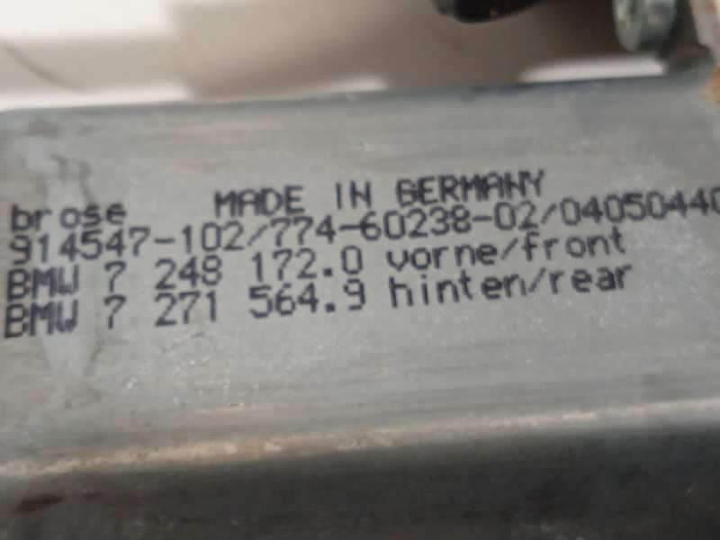 Recambio de elevalunas delantero derecho para bmw serie 5 lim. (f10) 525d referencia OEM IAM 7182132 51337182132 7271564 6