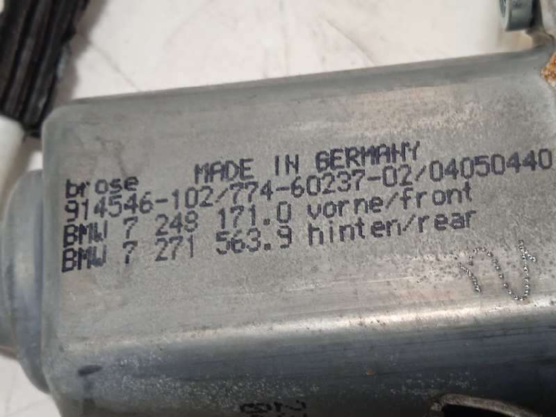 Recambio de elevalunas delantero izquierdo para bmw serie 5 lim. (f10) 525d referencia OEM IAM 7182131 51337182131 7271563 6