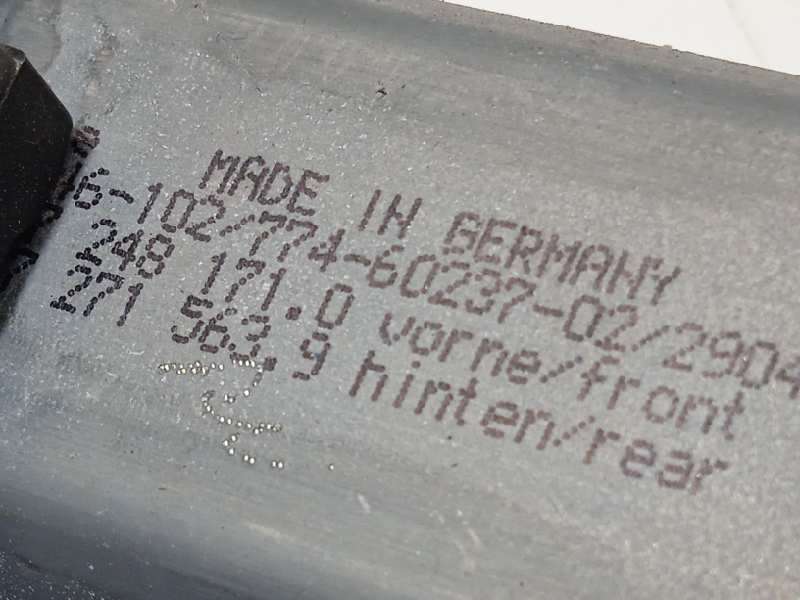Recambio de elevalunas trasero izquierdo para bmw serie 5 lim. (f10) 525d referencia OEM IAM 7182121 51357182613 7271563 6