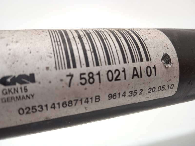 Recambio de transmision trasera izquierda para bmw serie 5 lim. (f10) 525d referencia OEM IAM 7581021  33207581021 4