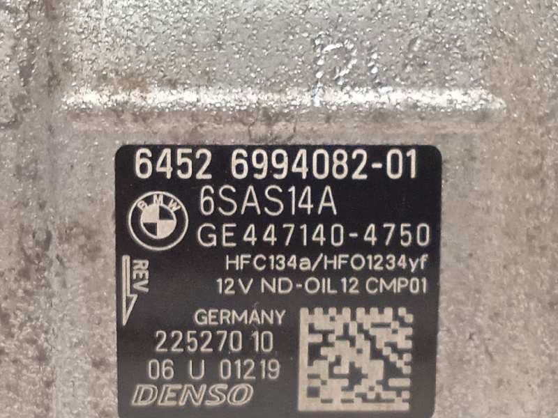 Recambio de compresor aire acondicionado para bmw serie x3 (g01) sdrive18d referencia OEM IAM 64526994082  4471404750 5