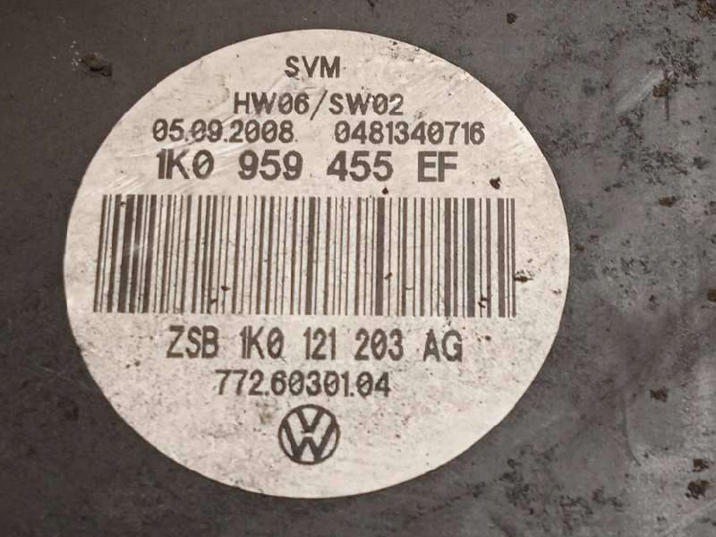 Recambio de electroventilador para seat altea xl (5p5) reference referencia OEM IAM 1K0959455EF 1K0121205AA 1K0121203AG - Negro 3