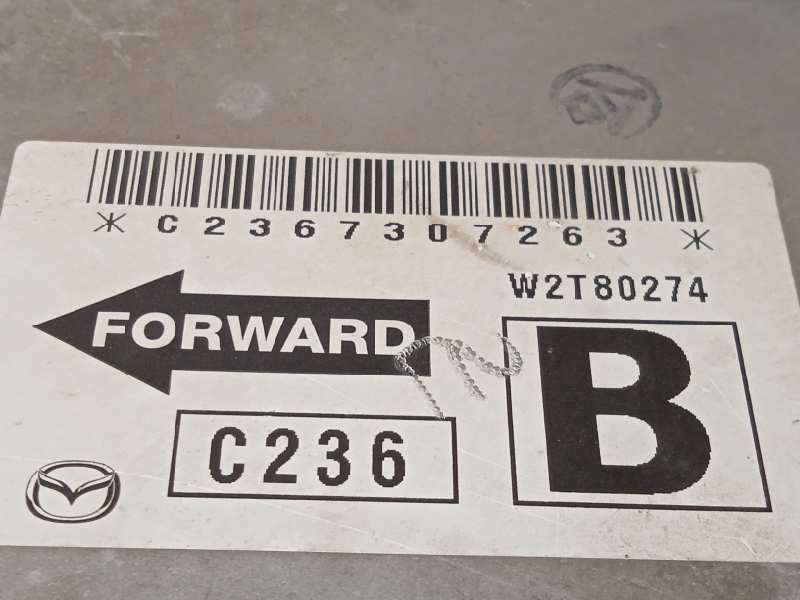 Recambio de centralita airbag para mazda 5 berl. (cr) 2.0 diesel cat referencia OEM IAM W2T80274  C23657K30D - Gris 4