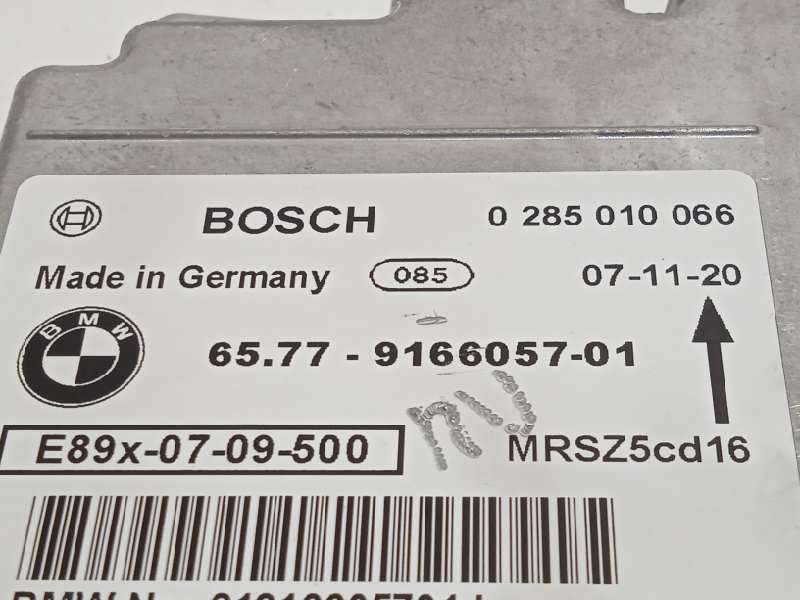 Recambio de centralita airbag para bmw serie 3 berlina (e90) 320d referencia OEM IAM 65779166057  0285010066 - Negro 4