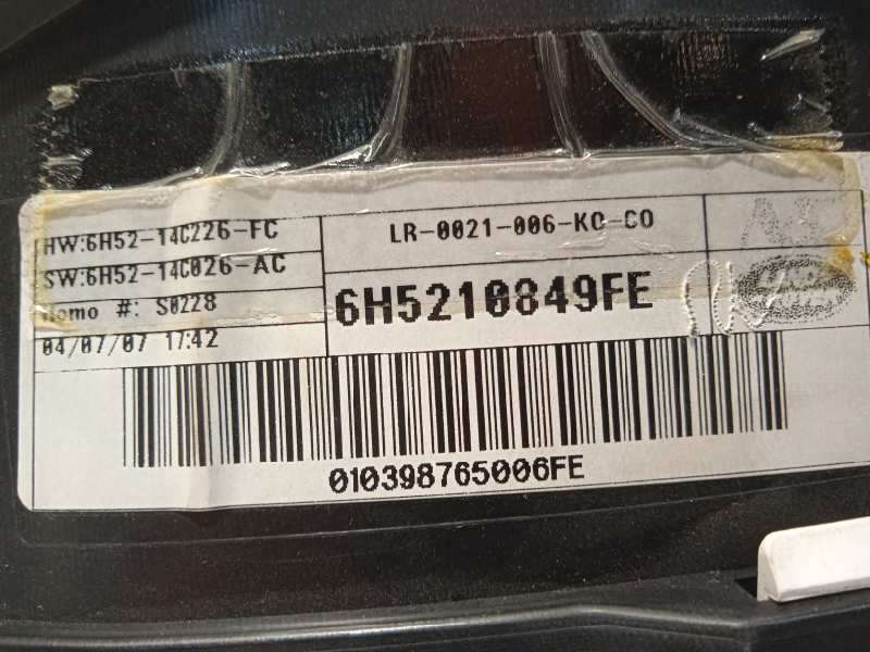 Recambio de cuadro instrumentos para land rover freelander (lr2) 2.2 td4 cat referencia OEM IAM 6H52210849FE - Azul 8
