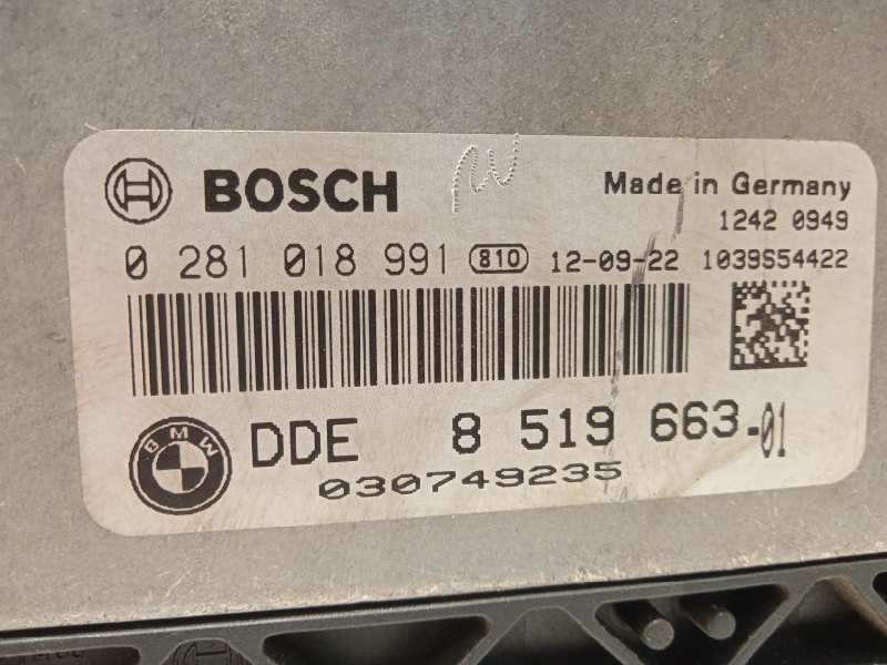 Recambio de centralita motor uce para bmw mini (r56) cooper d referencia OEM IAM 8519663 13618519663 0281018991 - Verde 4