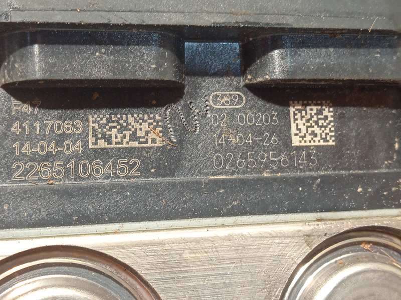 Recambio de abs para mitsubishi space star (a00) 1.2 referencia OEM IAM 4670B117 0265956143 269679 - Negro 6
