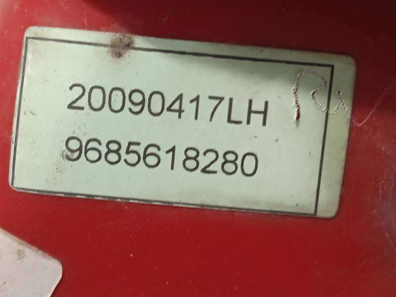 Recambio de piloto trasero izquierdo para peugeot 206 berlina x-line referencia OEM IAM 9685618280  6350S0 - Negro 4