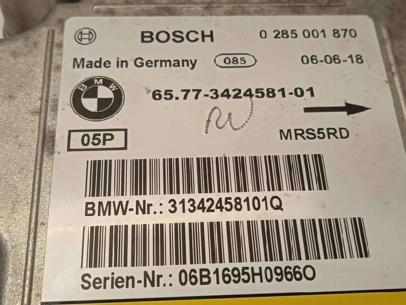 Recambio de centralita airbag para bmw x3 (e83) 2.0d referencia OEM IAM 65773424581  0285001870 - Gris 4