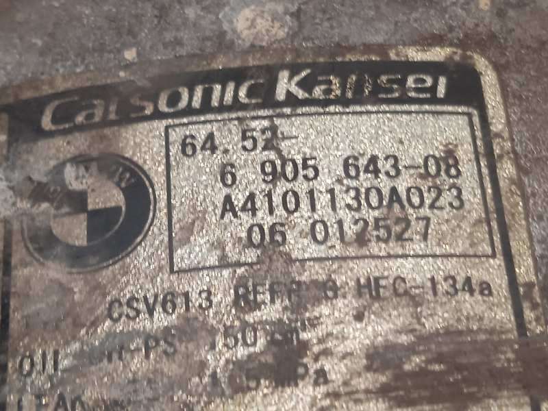 Recambio de compresor aire acondicionado para bmw x3 (e83) 2.0d referencia OEM IAM 64526905643 - Gris 5