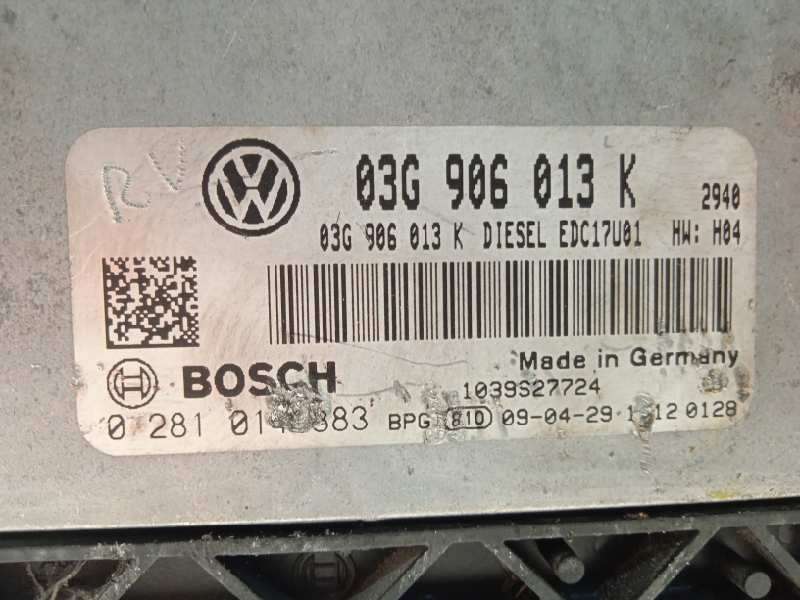 Recambio de centralita motor uce para seat ibiza (6j5) 1.9 tdi referencia OEM IAM 03G906013K  0281014383 - Gris 4