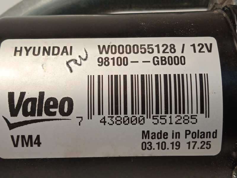 Recambio de motor limpia delantero para hyundai i20 active 1.0 tgdi cat referencia OEM IAM 98100C8000 W000055128 98100GB000 - Rojo 6