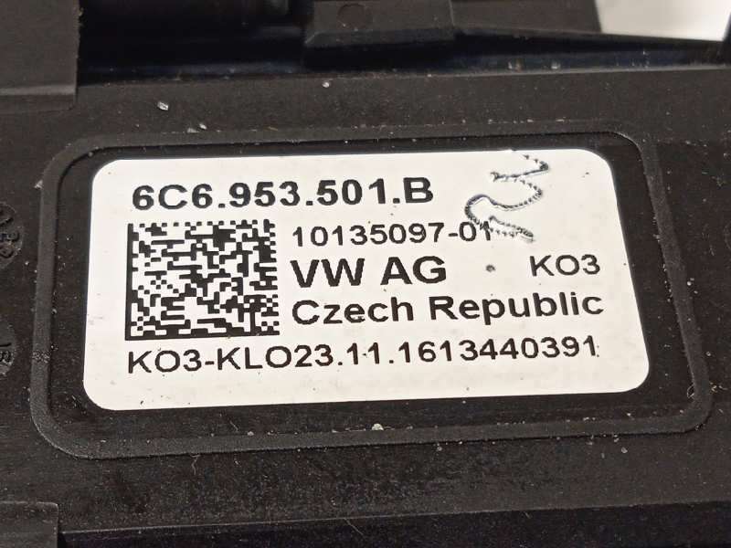 Recambio de mando intermitentes para skoda rapid 1.2 tsi referencia OEM IAM 6C6953501B - Blanco 4