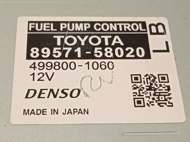 Recambio de centralita bomba combustible para lexus rx (agl20) 450h referencia OEM IAM 8957158020  4998001060 - Negro 5