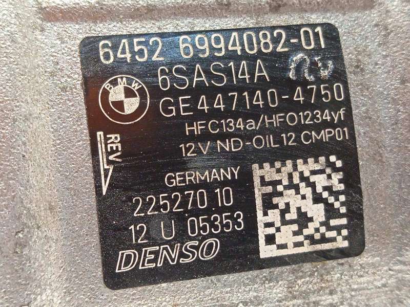 Recambio de compresor aire acondicionado para bmw serie x3 (g01) m40i referencia OEM IAM 64526994082  4471404750 - Azul 5