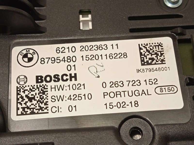 Recambio de cuadro instrumentos para bmw serie x3 (g01) m40i referencia OEM IAM 62108795480  0263723152 - Azul 6