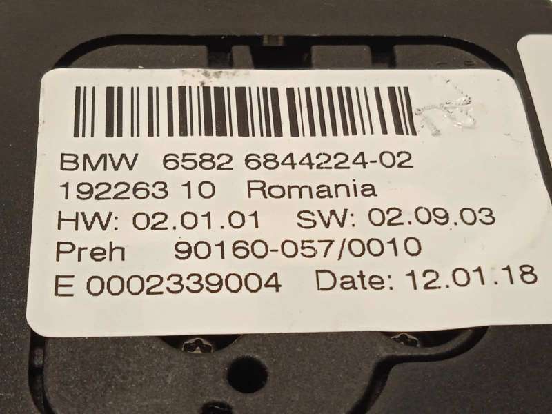 Recambio de mando multifuncion para bmw serie x3 (g01) m40i referencia OEM IAM 65826844224 - Azul 5