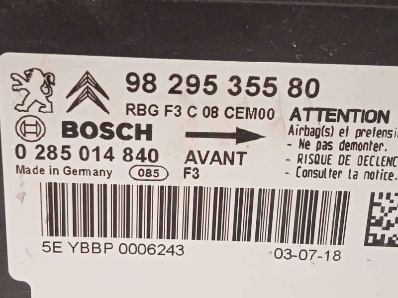 Recambio de kit airbag para citroën c4 cactus shine referencia OEM IAM 16351278BV 98012181ZD - Blanco 11