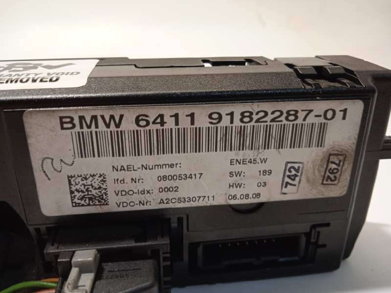 Recambio de mando climatizador para bmw serie 1 berlina (e81/e87) 118d referencia OEM IAM 64119182287  A2C53307711 - Blanco 4