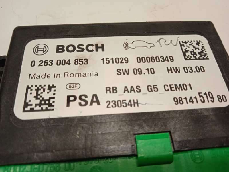 Recambio de modulo electronico para peugeot 2008 (--.2013) 1.6 blue-hdi fap referencia OEM IAM 9814151980  0263004853 - Blanco 5