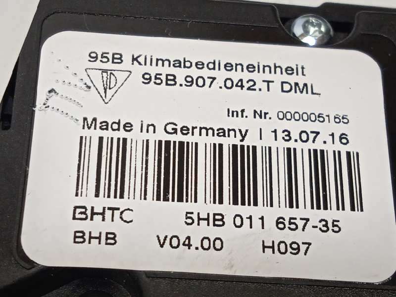 Recambio de mando multifuncion para porsche macan (typ ) s diesel referencia OEM IAM 95B907040AFDML 95B907042TDML 95B907041MDML - Gris 8