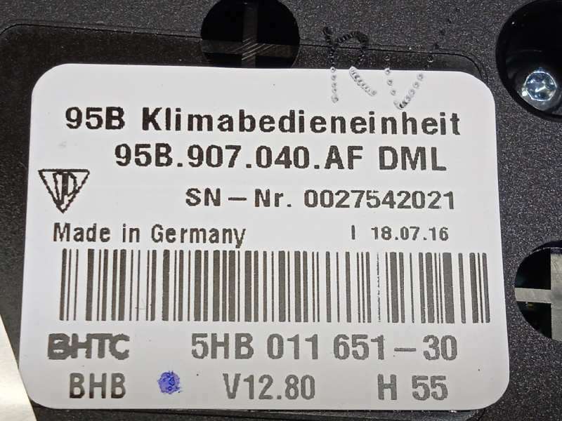 Recambio de mando multifuncion para porsche macan (typ ) s diesel referencia OEM IAM 95B907040AFDML 95B907042TDML 95B907041MDML - Gris 9