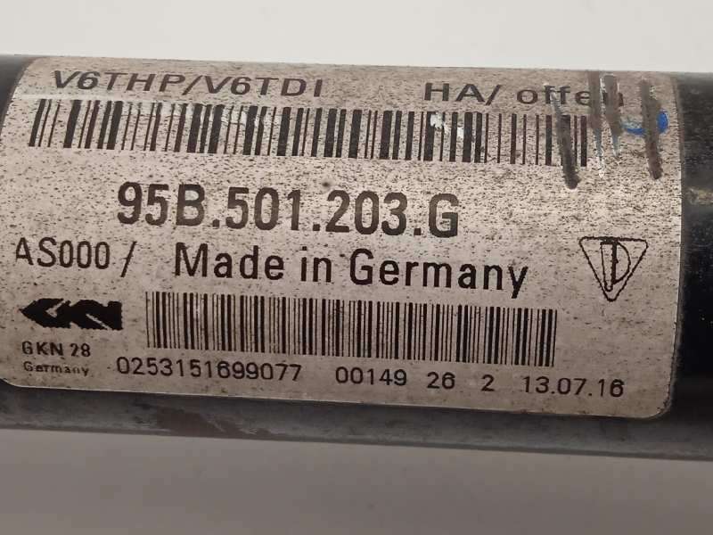 Recambio de transmision trasera derecha para porsche macan (typ ) s diesel referencia OEM IAM 95B501203G - Gris 5