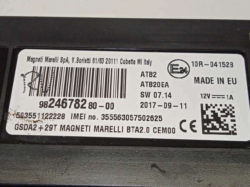 Recambio de modulo electronico para citroën c3 aircross feel referencia OEM IAM 9824678280  50355122228 - Naranja 4