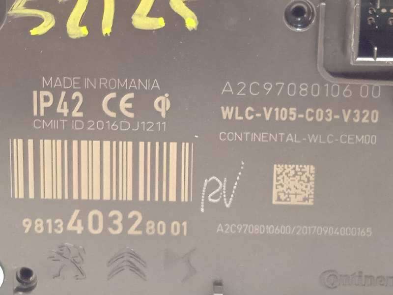 Recambio de modulo electronico para citroën c3 aircross feel referencia OEM IAM 9813403280  A2C97080106 - Naranja 4