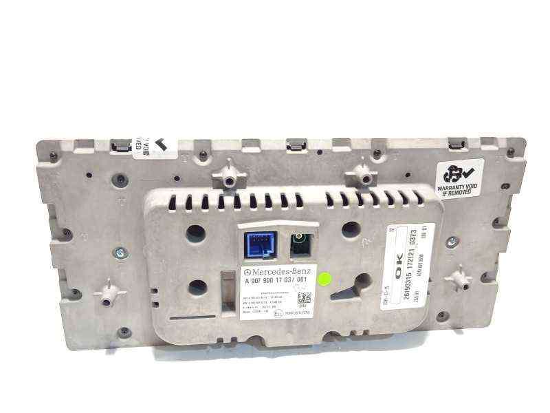 Recambio de pantalla multifuncion para mercedes-benz sprinter 4-t furgoneta (b907, b910) 419 cdi rwd (907.643, 907.645, 907.647) 3