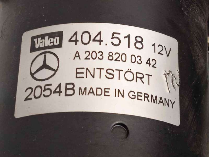 Recambio de motor limpia delantero para mercedes-benz clase c (w203) berlina 220 cdi (203.006) referencia OEM IAM A2038200342  4 4