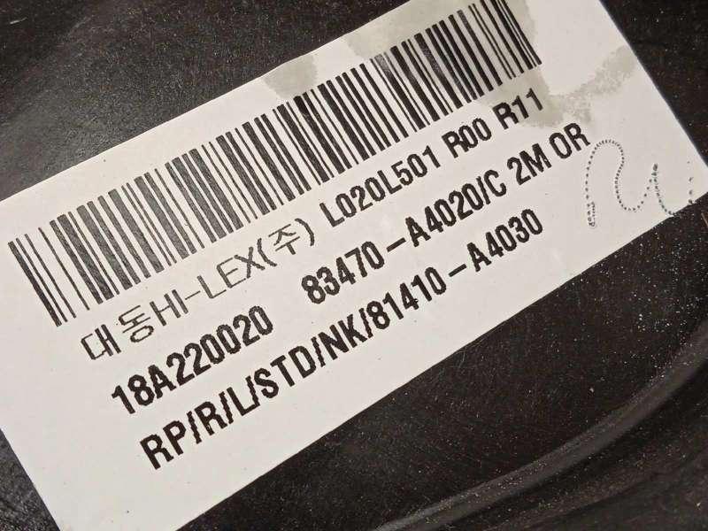 Recambio de elevalunas trasero izquierdo para kia carens ( ) basic referencia OEM IAM 83470A4020  83450A4000 - Blanco 3