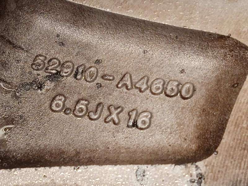 Recambio de llanta para kia carens ( ) basic referencia OEM IAM 52910A4650 - Blanco 6